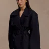 Chaqueta trench corta Alden – Negro Chaqueta trench corta Alden – Negro