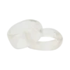 Conjunto de brazaletes de resina Marah – Transparente