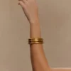 Conjunto de brazaletes Leilani – Dorado Conjunto de brazaletes Leilani – Dorado