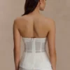 Corsé estructurado Zoe – Blanco