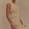 Falda Camilla Bouclé – Gris topo claro Falda Camilla Bouclé – Gris topo claro