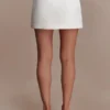 Falda de satén Kylie – Marfil Falda de satén Kylie – Marfil