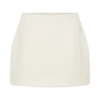 Falda de traje Elara – Marfil