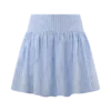 Falda Gretel Hem – Rayas diplomáticas azules Falda Gretel Hem – Rayas diplomáticas azules