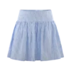 Falda Gretel Hem – Rayas diplomáticas azules Falda Gretel Hem – Rayas diplomáticas azules