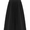Falda larga Autumn – Negro