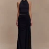 Falda larga Calandra Slinky – Negro Falda larga Calandra Slinky – Negro