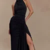 Falda larga Calandra Slinky – Negro Falda larga Calandra Slinky – Negro
