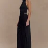 Falda larga Calandra Slinky – Negro Falda larga Calandra Slinky – Negro