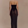 Body sin tirantes de malla Aoife – Negro Body sin tirantes de malla Aoife – Negro