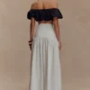 Falda larga de otoño – Blanca Falda larga de otoño – Blanca
