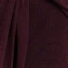 Falda larga de punto de talle bajo Bowie – Chocolate oscuro Falda larga de punto de talle bajo Bowie – Chocolate oscuro