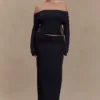 Falda larga Judy Slinky y malla – Negro Falda larga Judy Slinky y malla – Negro