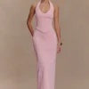 Falda maxi de cintura alta Alma – Rosa caramelo Falda maxi de cintura alta Alma – Rosa caramelo
