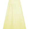 Falda midi Amirah – Limón