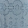 Falda midi Arla Broderie – Azul aciano pálido Falda midi Arla Broderie – Azul aciano pálido
