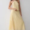 Falda midi con paneles Georgia – Butter Falda midi con paneles Georgia – Butter