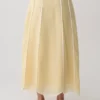 Falda midi con paneles Georgia – Butter Falda midi con paneles Georgia – Butter