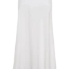 Falda midi de cintura curvada Selma – Blanca Falda midi de cintura curvada Selma – Blanca