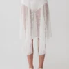 Falda midi de encaje Haime – Marfil Falda midi de encaje Haime – Marfil