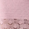 Falda midi de punto de ganchillo Atlantis – Rosa bebé Falda midi de punto de ganchillo Atlantis – Rosa bebé