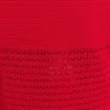 Falda midi de punto festoneado Madeline – Rojo Falda midi de punto festoneado Madeline – Rojo