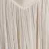 Falda midi fruncida Makena – Blanco ópalo Falda midi fruncida Makena – Blanco ópalo