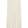 Falda midi fruncida Makena – Blanco ópalo Falda midi fruncida Makena – Blanco ópalo