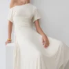 Falda midi Luu Slinky – Marfil Falda midi Luu Slinky – Marfil
