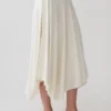 Falda midi Luu Slinky – Marfil Falda midi Luu Slinky – Marfil