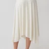 Falda midi Luu Slinky – Marfil Falda midi Luu Slinky – Marfil
