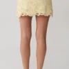 Falda Tessa Broderie – Limón Falda Tessa Broderie – Limón