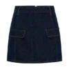 Faldapantalón mini de Denim Rosalyn – Azul índigo Faldapantalón mini de Denim Rosalyn – Azul índigo