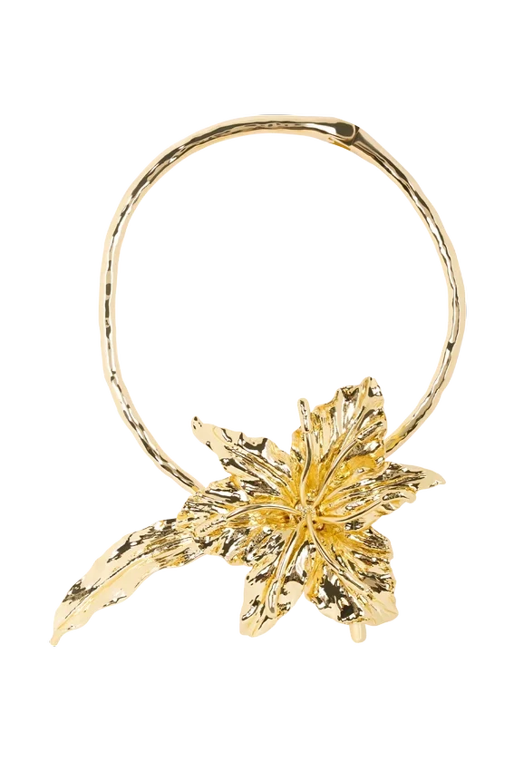 Gargantilla floral Allona – Oro Gargantilla floral Allona – Oro