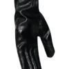 Guantes Atlas de imitación de piel de cocodrilo – Negro