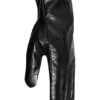 Guantes Atlas de imitación de piel de cocodrilo – Negro