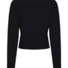 Jersey con cintura ceñida Ciaralee – Negro Jersey con cintura ceñida Ciaralee – Negro