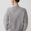 Jersey de punto oversize Lulu – Gris jaspeado Jersey de punto oversize Lulu – Gris jaspeado