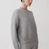 Jersey de punto oversize Lulu – Gris jaspeado Jersey de punto oversize Lulu – Gris jaspeado