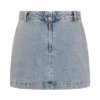 Minifalda de Denim bordada Alessia – Vintage claro