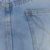 Minifalda Denim con vuelta Lakoda – Azul claro lavado Minifalda Denim con vuelta Lakoda – Azul claro lavado