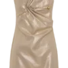 Minivestido de lino Annette – Dorado Minivestido de lino Annette – Dorado
