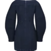 Minivestido de manga larga de Denim Cosmala – Azul índigo Minivestido de manga larga de Denim Cosmala – Azul índigo
