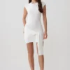 Minivestido de punto Freida con fajín – Marfil Minivestido de punto Freida con fajín – Marfil