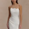 Minivestido de satén Atenea – Blanco Minivestido de satén Atenea – Blanco