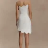 Minivestido de satén Atenea – Blanco Minivestido de satén Atenea – Blanco