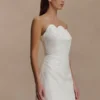 Minivestido de satén Atenea – Blanco Minivestido de satén Atenea – Blanco