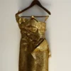 Minivestido estructurado Sadie – Dorado Minivestido estructurado Sadie – Dorado