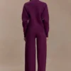 Pantalón de punto Lauren – Ciruela Pantalón de punto Lauren – Ciruela