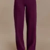 Pantalón de punto Lauren – Ciruela Pantalón de punto Lauren – Ciruela